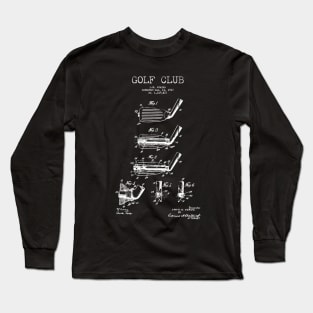 Golf Club Patent Long Sleeve T-Shirt